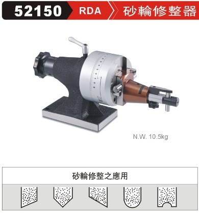 臺灣精展砂輪修整器RDA RDB RDC 52150